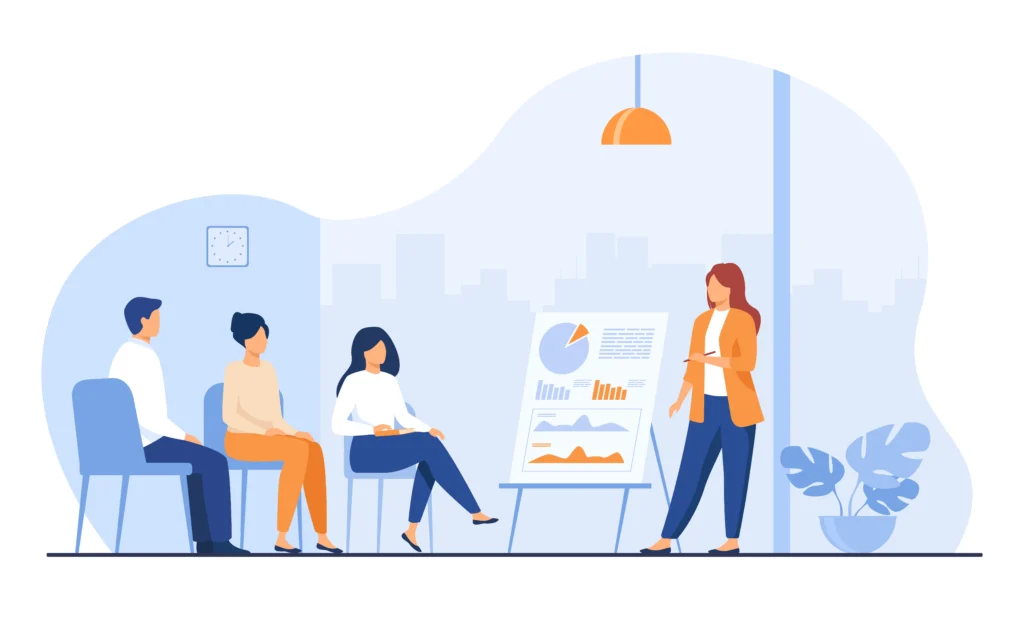 illustration d'une formation