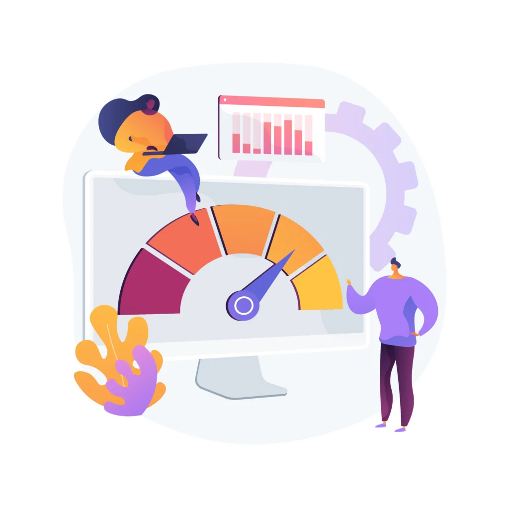 illustration de l'optimisation de la vitesse